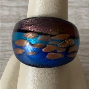 Murano glass ring